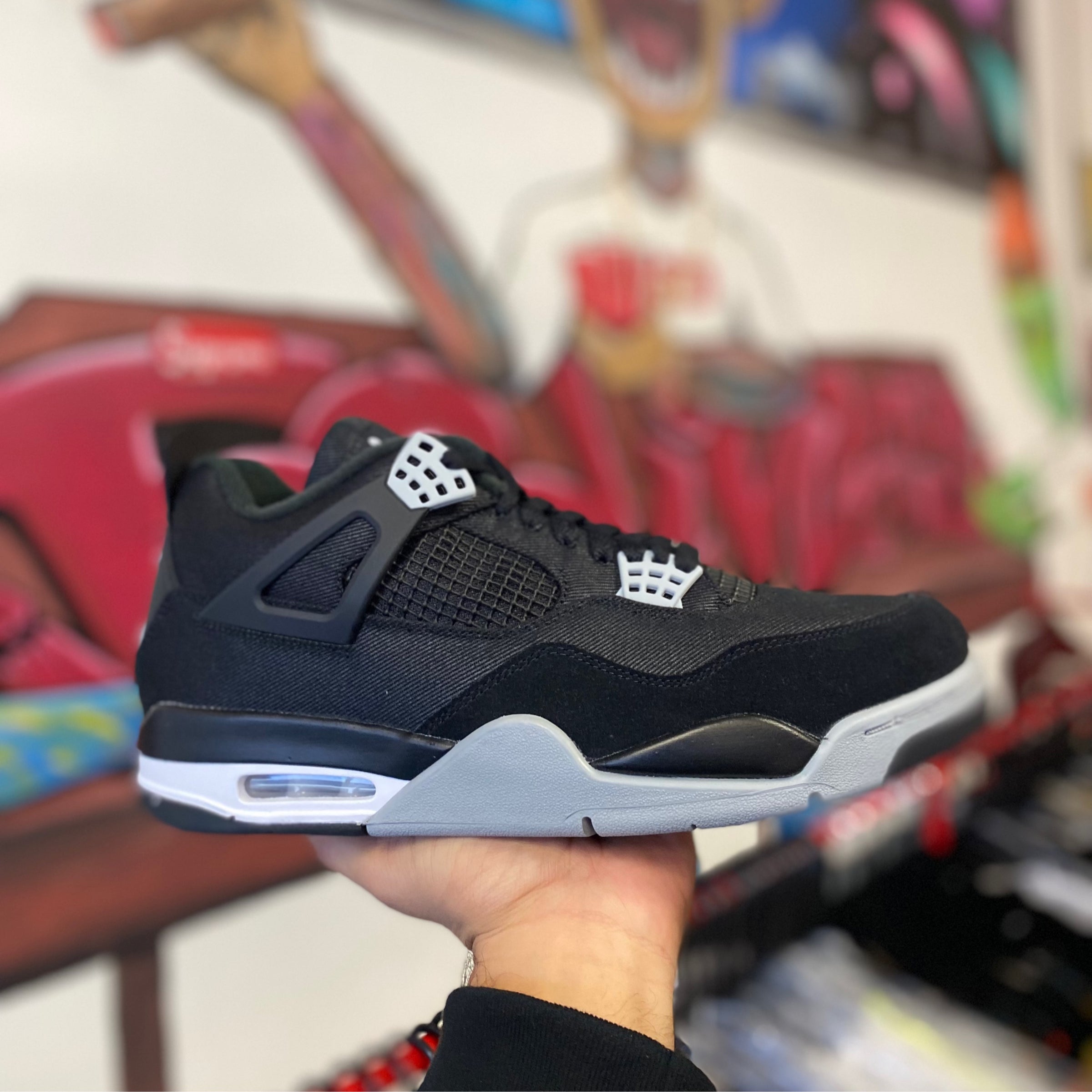 Jordan 4 Black Canvas | My Site